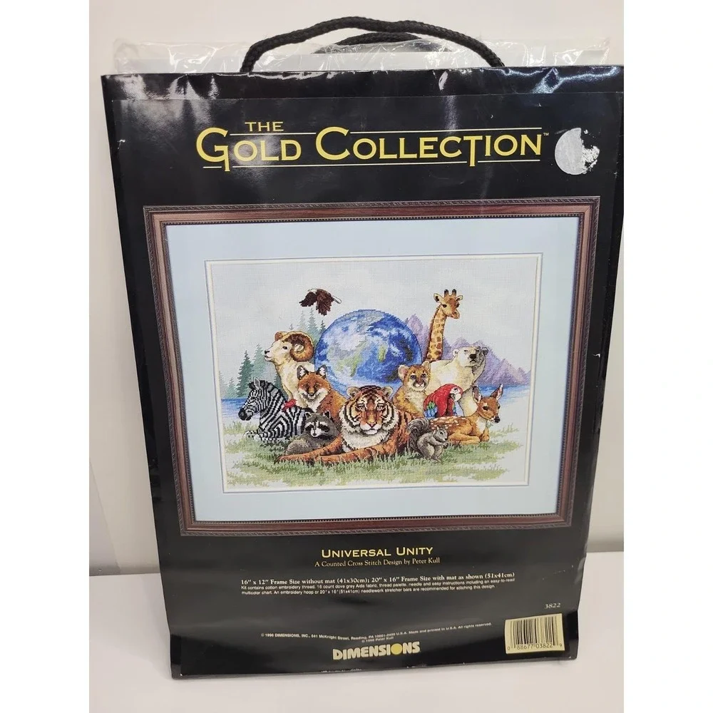 Dimensions Gold Collection Universal Unity Counted Cross Stitch Kit 16x12 New